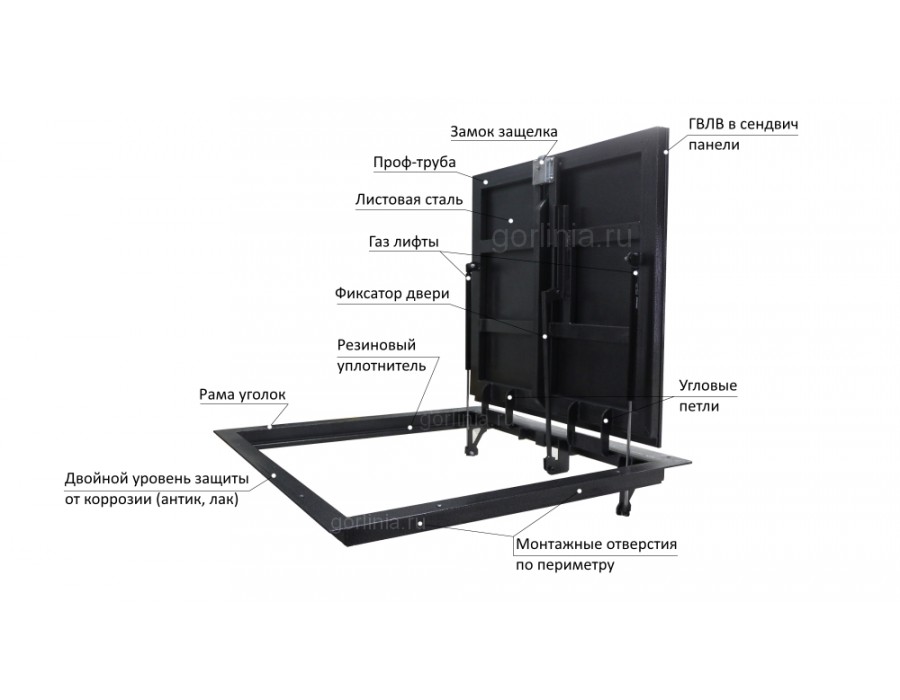 Стелс 800*1000п