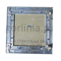 Люк под покраску Ультра 400*400 в раме уголок