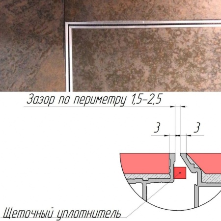 Техно под плитку 900*2100п